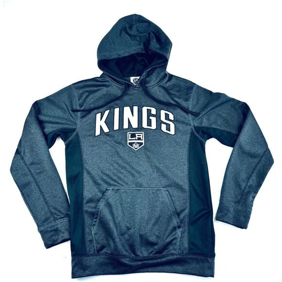Los Angeles Kings Hoodie Black NHL Hockey Jumper Stitched LA Kings Size Small - Picture 1 of 6